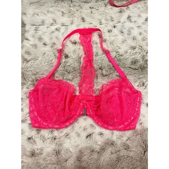 Victoria Secret Dream Angel Lace Bra Size 32D - Picture 5 of 6